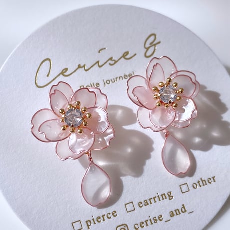 【再入荷】kasane sakura🌸 pierce / earring