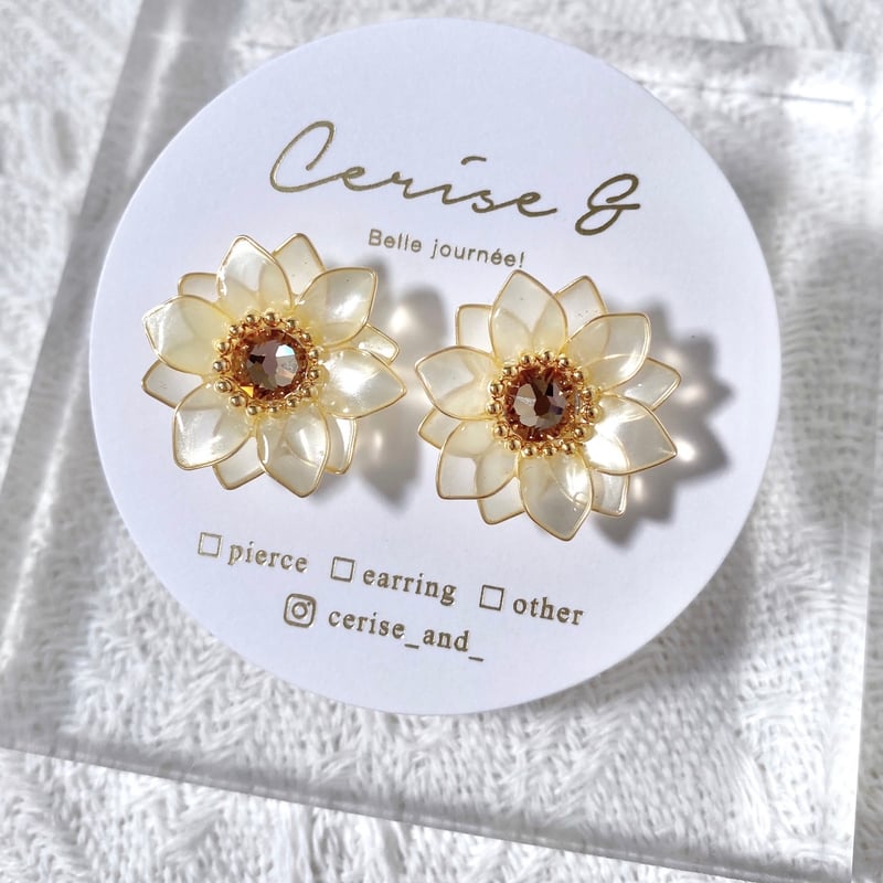 アクセサリー eris ロードクロサイト K18ピアス(スタッド/4本爪)《WEPN3489