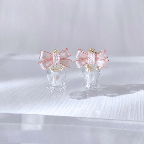 𝗴𝗹𝗮𝘀𝘀 𝗯𝗲𝗹𝗹 ~ aurore ~ ピアス/イヤリング