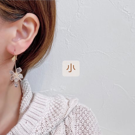 【再販】𝐫𝐨𝐬𝐞𝐞 𓄹𓄹 pierce/earring