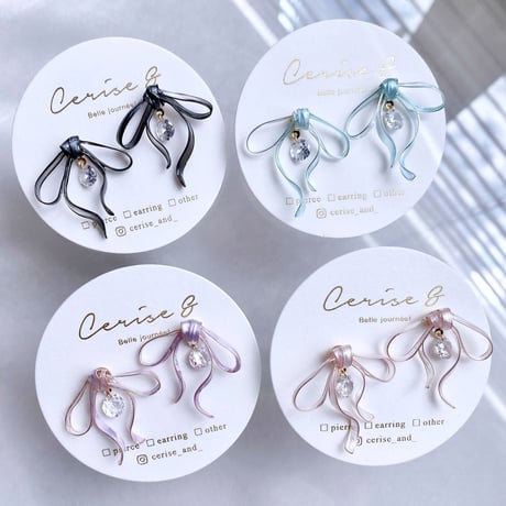 𝐩𝐞𝐭𝐢𝐭 𝐫𝐮𝐛𝐚𝐧 ౨ৎ ピアス/イヤリング