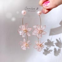 【カチューシャご購入の方限定】𝗷𝗼𝗹𝗶𝗲 𝗳𝗹𝗲𝘂𝗿🌸 ピアス/イヤリング