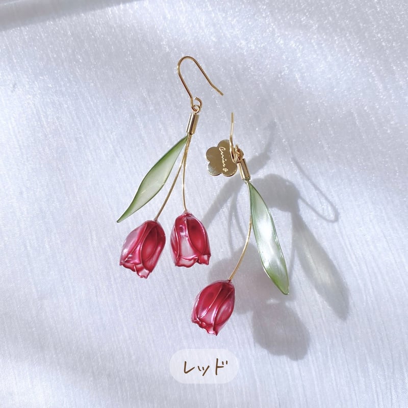 𝗧𝗨𝗟𝗜𝗣𝗦🌷..𝟮𝟬𝟮𝟲.. ピアス/イヤリング | Cerise &