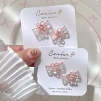 𝗌𝖺𝗄𝗎𝗋𝖺 𝗌𝖺𝗄𝗎 𝗋𝗂𝖻𝖻𝗈𝗇 🌸 pierce / earring
