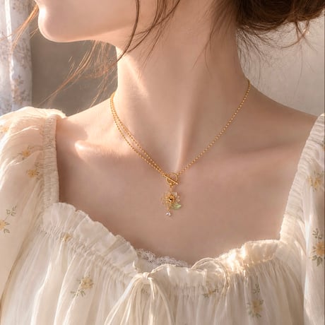 『 𝗛𝗶𝗺𝗮𝘄𝗮𝗿𝗶 necklace🌻(マンテル)』