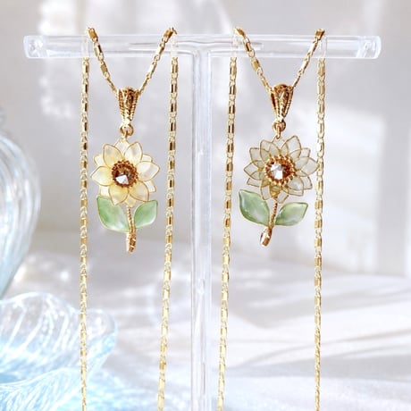『 𝗛𝗶𝗺𝗮𝘄𝗮𝗿𝗶 necklace🌻(スライドアジャスター)』