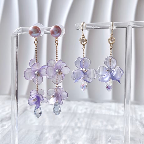 𝐩𝐮𝐫𝐩𝐥𝐞 𝐫𝐨𝐬𝐞𝐞 𓄹𓄹 pierce/earring