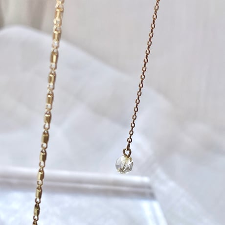 『 𝗛𝗶𝗺𝗮𝘄𝗮𝗿𝗶 necklace🌻(スライドアジャスター)』