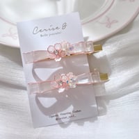 【再入荷】𝗳𝗹𝗲𝘂𝗿𝘀 𝗿𝘂𝗯𝗮𝗻🌸 𝗁𝖺𝗂𝗋 𝖼𝗅𝗂𝗉 𝗌𝖾𝗍