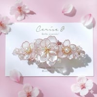 【再入荷】𝐬𝐚𝐤𝐮𝐫𝐚 𝗯𝗮𝗿𝗿𝗲𝘁𝘁𝗲 𝟮𝟬𝟮𝟲 🌸バレッタ