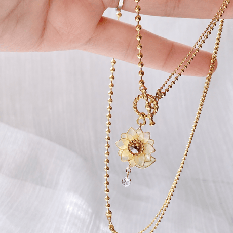 『 𝗛𝗶𝗺𝗮𝘄𝗮𝗿𝗶 necklace🌻(マンテル)』