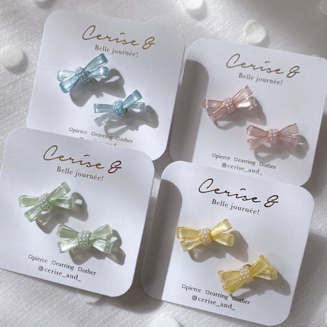 mini 𝗰𝗼𝗰𝗼𝗿𝘂🎀ピアス/イヤリング