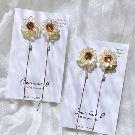 𝖥𝗅𝖾𝗎𝗋 𝖼𝗅𝖺𝗂𝗋𝖾🌻 ピアス / イヤリング