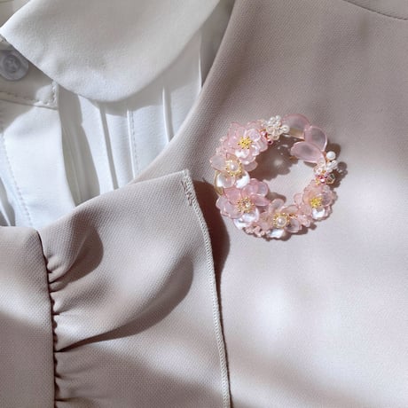 【再販】𝗦𝗔𝗞𝗨𝗥𝗔 ブローチ🌸 𝟮𝟬𝟮𝟱 ꒱