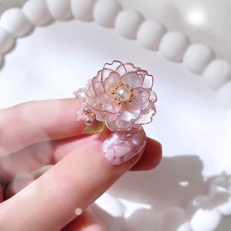 再販】𝐬𝐚𝐤𝐮𝐫𝐚 𝗉𝗈𝗇𝗒 𝗁𝗈𝗈𝗄 🌸ポニーフック | Cerise &