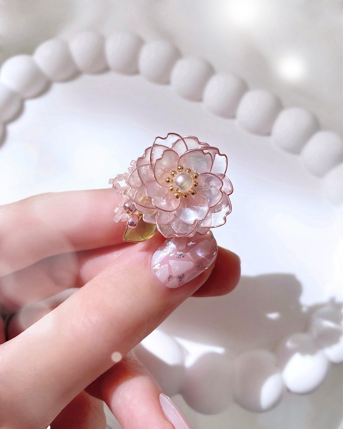 再販】𝐬𝐚𝐤𝐮𝐫𝐚 𝗉𝗈𝗇𝗒 𝗁𝗈𝗈𝗄 🌸ポニーフック | Cerise &