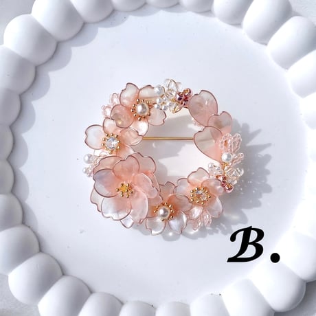 【再販】𝗦𝗔𝗞𝗨𝗥𝗔 ブローチ🌸 𝟮𝟬𝟮𝟱 ꒱
