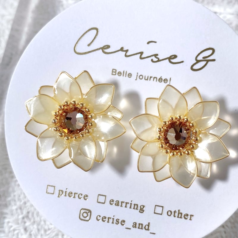 𝗛𝗶𝗺𝗮𝘄𝗮𝗿𝗶🌻 .⋆ ピアス / イヤリング | Cerise &