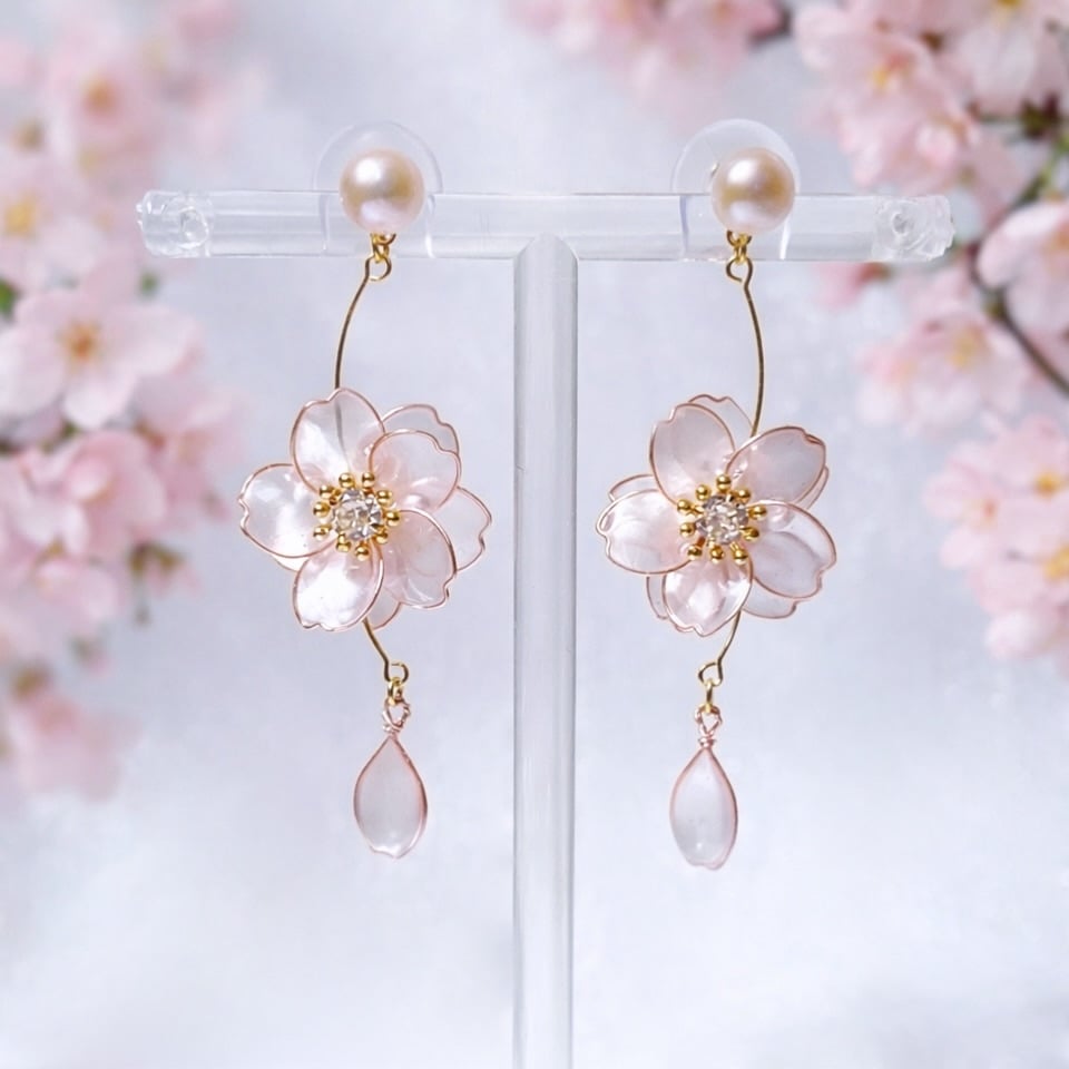 再入荷】𝐻𝑖𝑟𝑎𝑟𝑖 𓂃🌸 𝗺𝗶𝗻𝗶 pierce / earring | Cerise &