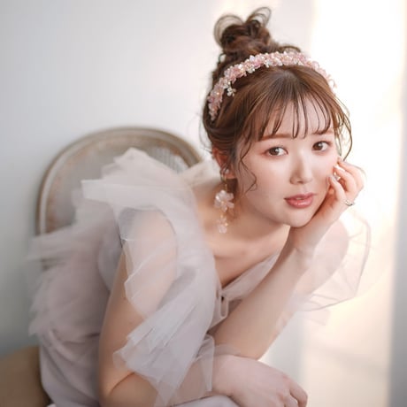 【カチューシャご購入の方限定】𝗷𝗼𝗹𝗶𝗲 𝗳𝗹𝗲𝘂𝗿🌸 ピアス/イヤリング