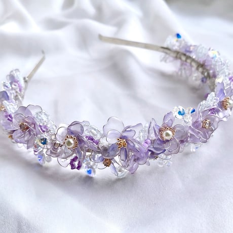𝑳𝒂 𝒑𝒖𝒓 𝒇𝒍𝒆𝒖𝒓 💜カチューシャ