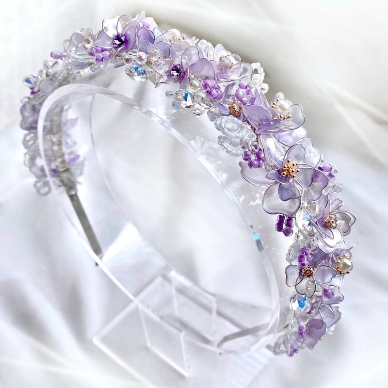 𝑳𝒂 𝒑𝒖𝒓 𝒇𝒍𝒆𝒖𝒓 💜カチューシャ※お一人様1点まで