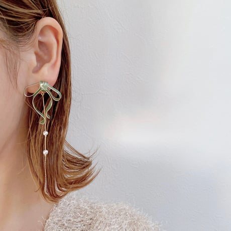 𝗆𝗂𝗇𝗂 𝐑𝐮𝐛𝐚𝐧＿♥ autumn color🍂 pierce / earring