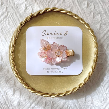 【再販】𝐬𝐚𝐤𝐮𝐫𝐚 𝗺𝗶𝗻𝗶 𝗵𝗮𝗶𝗿 𝗰𝗹𝗶𝗽 𝟮𝟬𝟮𝟱 🌸ヘアクリップ