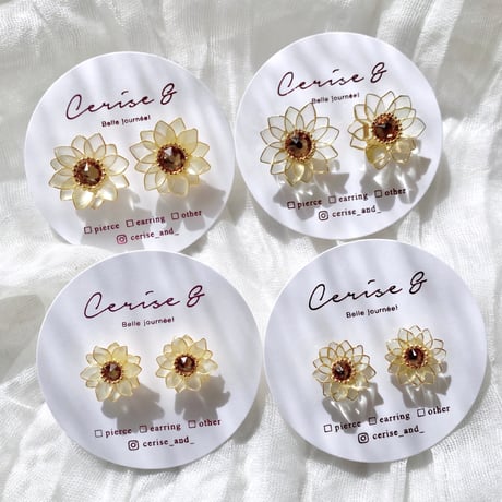 𝗛𝗶𝗺𝗮𝘄𝗮𝗿𝗶 𝟮𝟬𝟮𝟲🌻 .⋆ ピアス / イヤリング