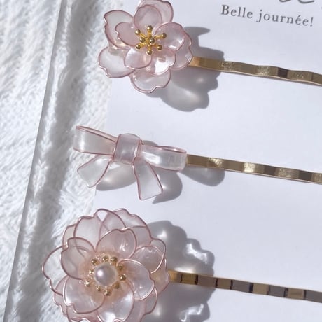 【再入荷】𝐬𝐚𝐤𝐮𝐫𝐚 𝗽𝗶𝗻 𝘀𝗲𝘁 𝟮𝟬𝟮𝟱 🌸(ヘアピン)