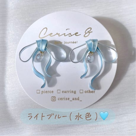𝐩𝐞𝐭𝐢𝐭 𝐫𝐮𝐛𝐚𝐧 ౨ৎ 𝗖𝗢𝗖𝗢𝗥𝗨color ピアス/イヤリング