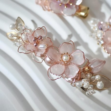 【再販】𝐬𝐚𝐤𝐮𝐫𝐚 𝗯𝗮𝗿𝗿𝗲𝘁𝘁𝗲( 𝗁𝖺𝗂𝗋 𝖼𝗅𝗂𝗉 )🌸バレッタ