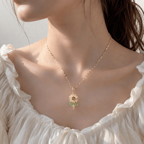 『 𝗛𝗶𝗺𝗮𝘄𝗮𝗿𝗶 necklace🌻(スライドアジャスター)』