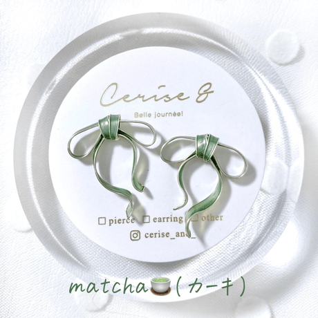 𝐫𝐮𝐛𝐚𝐧 𝐦𝐢𝐠𝐧𝐨𝐧 ‎⑅⃛ autumn color🍂 pierce / earring