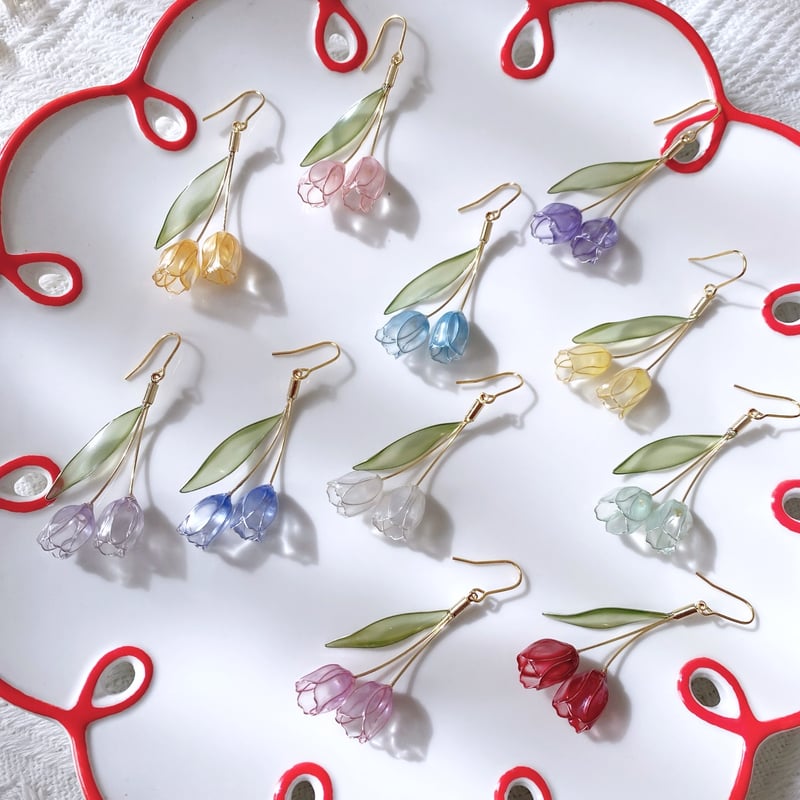 𝗧𝗨𝗟𝗜𝗣𝗦🌷..𝟮𝟬𝟮𝟲.. ピアス/イヤリング | Cerise &