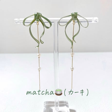 𝗆𝗂𝗇𝗂 𝐑𝐮𝐛𝐚𝐧＿♥ autumn color🍂 pierce / earring
