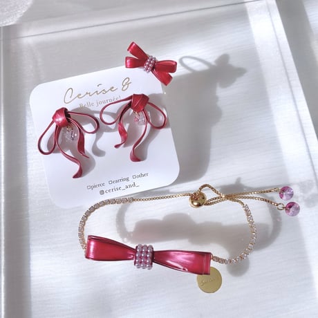 𝐩𝐞𝐭𝐢𝐭 𝐫𝐮𝐛𝐚𝐧 ౨ৎ 𝗖𝗢𝗖𝗢𝗥𝗨color ピアス/イヤリング