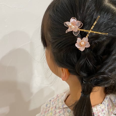 【再販】𝐬𝐚𝐤𝐮𝐫𝐚 𝗽𝗶𝗻 𝘀𝗲𝘁 🌸(ヘアピン)