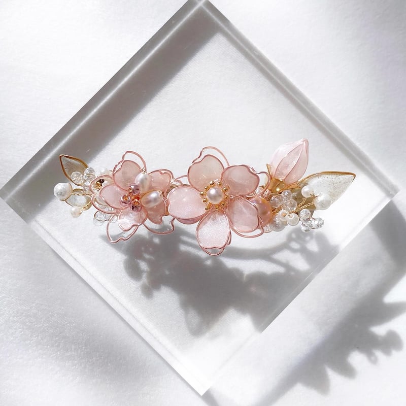 épine barrette pink バレッタのみ épine barrette pink バレッタのみ - ヘアアクセサリー特別