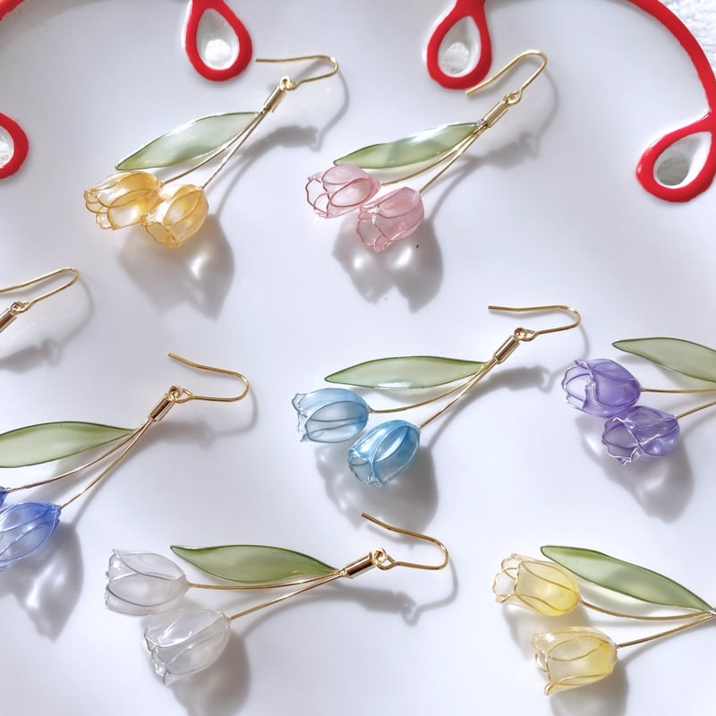 GW特別】𝗧𝗨𝗟𝗜𝗣𝗦🌷..𝟮𝟬𝟮𝟲.. ピアス/イヤリング | Cerise &