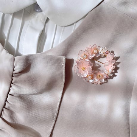 【再販】𝗦𝗔𝗞𝗨𝗥𝗔 ブローチ🌸 𝟮𝟬𝟮𝟱 ꒱