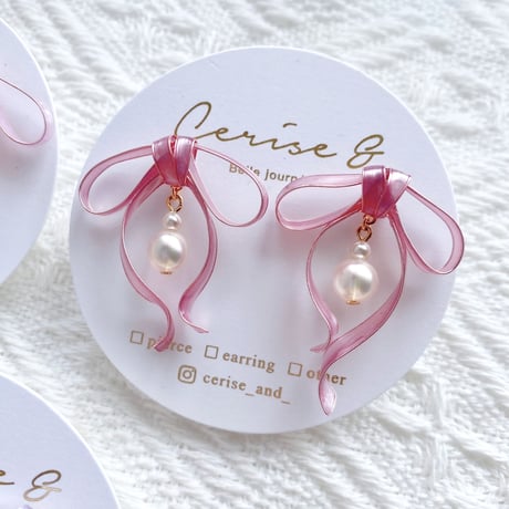𝐩𝐞𝐭𝐢𝐭 𝐫𝐮𝐛𝐚𝐧 ౨ৎ for 𝐧𝐚𝐧𝐚 𝐦𝐚𝐫𝐢𝐞𝐞🎀ピアス/イヤリング