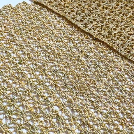 【レシピ】かぎ針編みの「kakukakuステップショール」