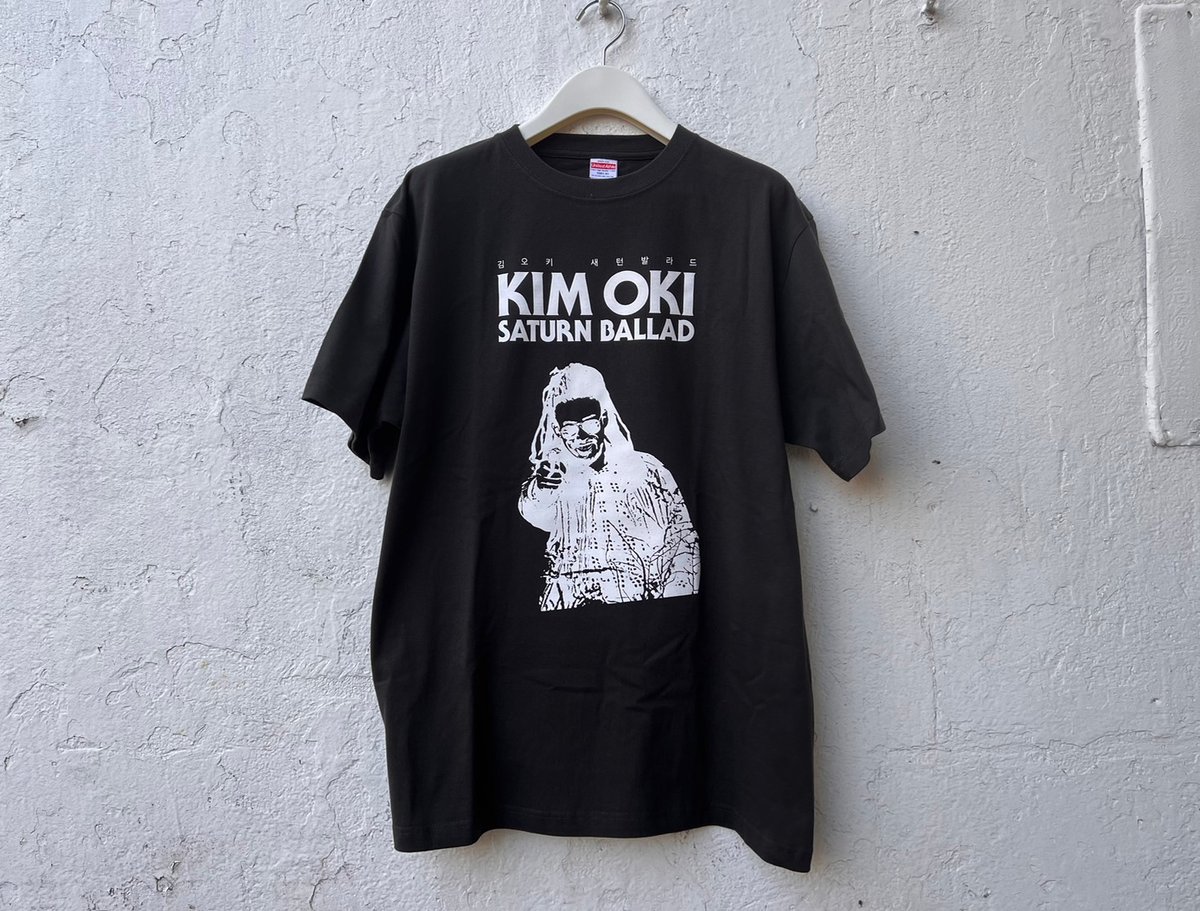 Kim Oki《JAPAN TOUR KIM OKI T-Shirts / BLACK》 |