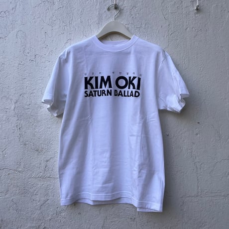 Kim Oki《JAPAN TOUR LOGO T-Shirts / WHITE》