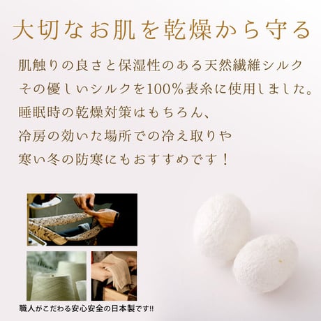SS08　シルク素材の5本指メッシュソックス