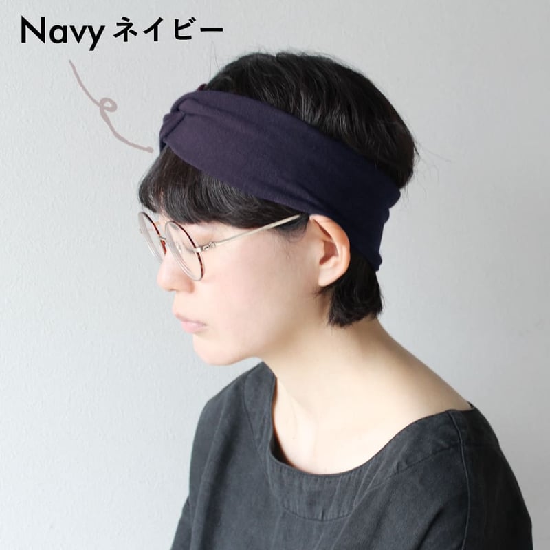 SH08 シルクのやさしいヘアバンド | エムアンドエムソックス