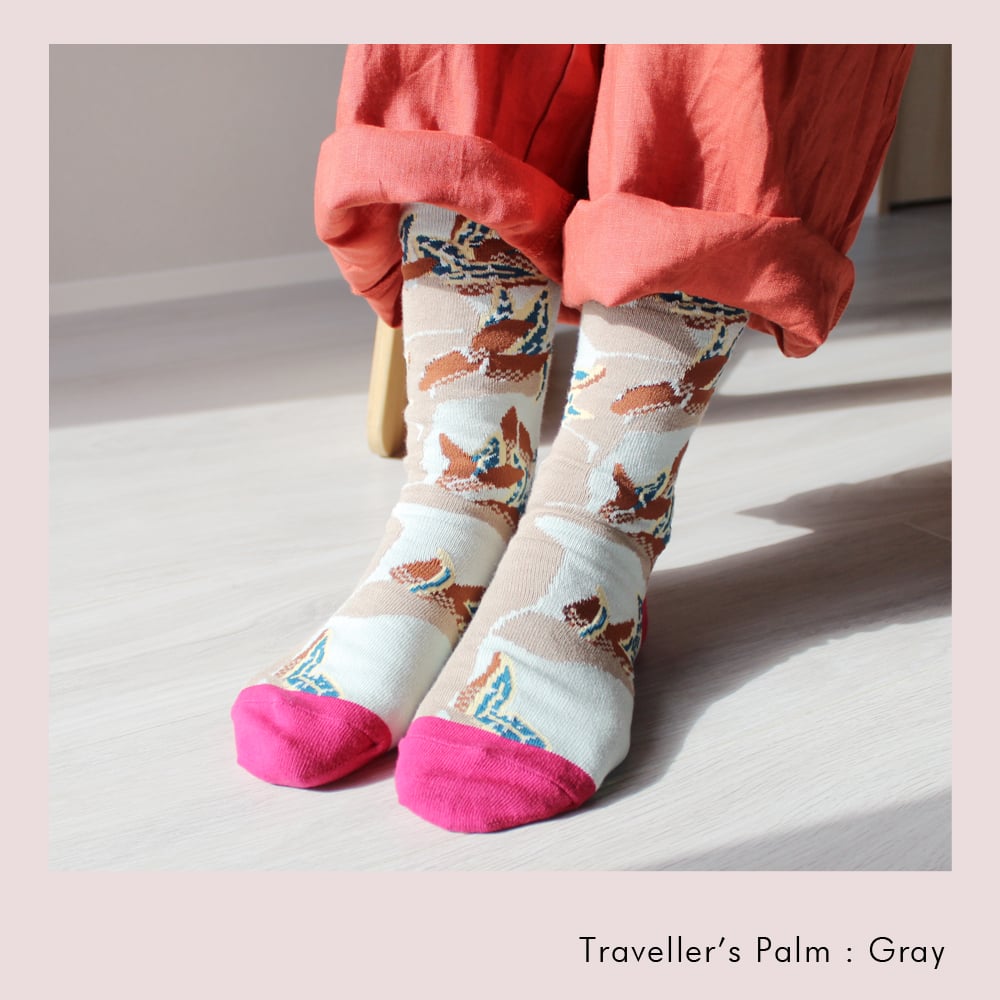 BS05 BOTANICA SOCKS -ボタニカソックス-【タビビトノキ