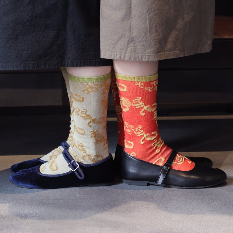 在庫限り】ST011 ストーリーソックス（アシンメトリーデザイン