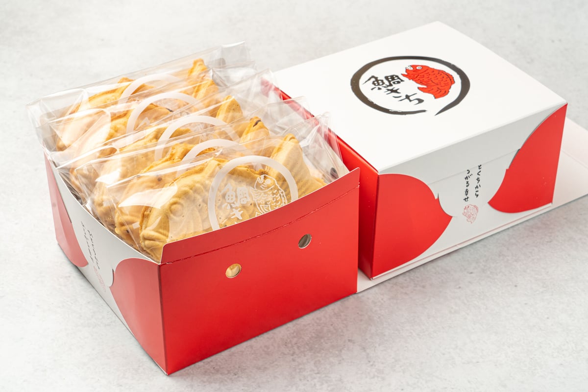 たい焼き うす皮たい焼き5ケ入り 詰め合わせセットB | 鯛きち